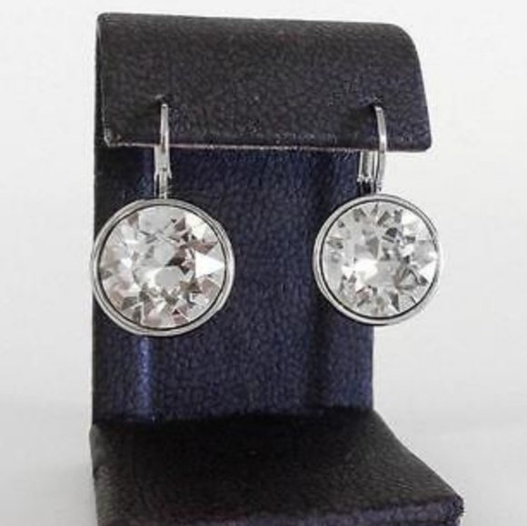 Swarovski element bella crystal earrings - Picture 2 of 5